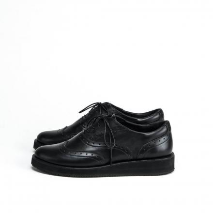 Женские полуботинки на платформе Brogue №2 All Black 10