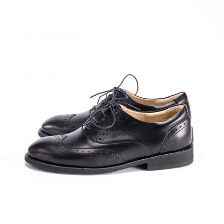 Классические мужские ботинки Brogue №1 All Black