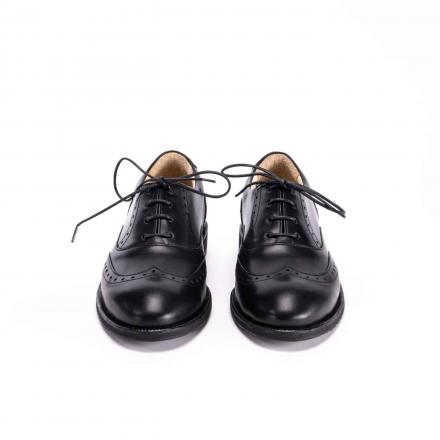 Классические мужские ботинки Brogue №1 All Black