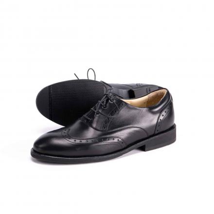 Классические мужские ботинки Brogue №1 All Black