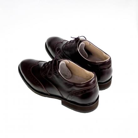 Классические мужские ботинки Brogue №1 Mocco