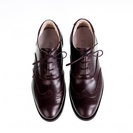 Классические мужские ботинки Brogue №1 Mocco