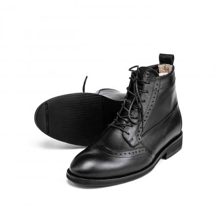 Высокие мужские ботинки Hi Brogue №1 All Black