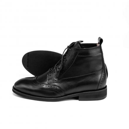 Высокие мужские ботинки Hi Brogue №1 All Black