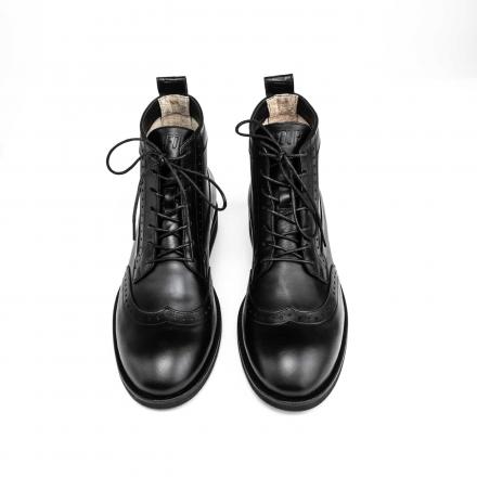 Высокие мужские ботинки Hi Brogue №1 All Black