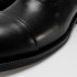 Туфли Oxford All Black из чёрной гладкой кожи с отрезным носком
