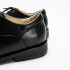 Туфли Oxford All Black из чёрной гладкой кожи с отрезным носком
