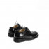 Туфли Oxford All Black из чёрной гладкой кожи с отрезным носком