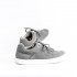 Летние кеды Orongo Canvas Grey из серого канваса на белой подошве