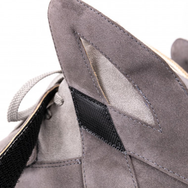 Кроссовки Bad Boy Grey Grey — ретрофутуризм из замши