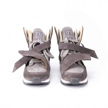 Кроссовки Bad Boy Grey Grey — ретрофутуризм из замши