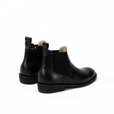 Ботинки Челси All Black — классика из чёрной гладкой кожи