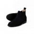Ботинки Челси Black Suede Classic — элегантная классика из чёрной замши