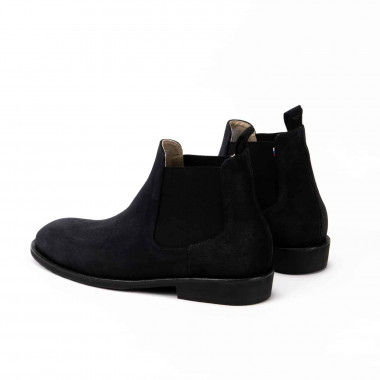 Ботинки Челси Black Suede Classic — элегантная классика из чёрной замши