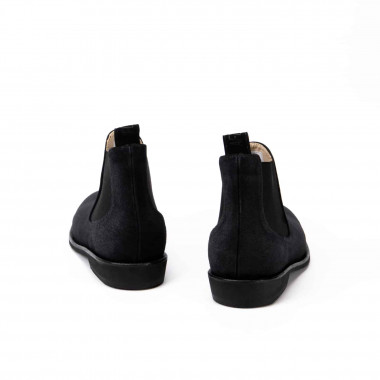 Ботинки Челси Black Suede Classic — элегантная классика из чёрной замши