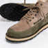 Ботинки Paladin Olive Sand из оливкового нубука и песочной замши на контрастной подошве