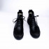 Ботинки Paladin Oil Black из чёрной кожи и жированного нубука на массивной подошве