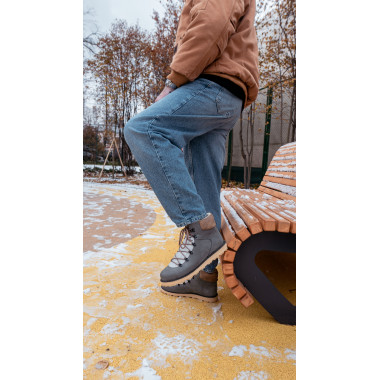 Зимние ботинки Hiker Grey Sand