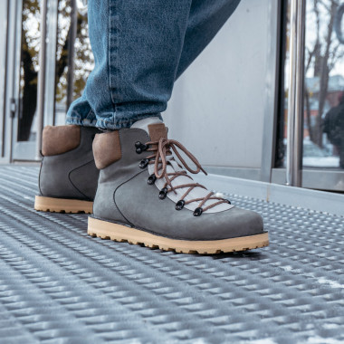 Зимние ботинки Hiker Grey Sand