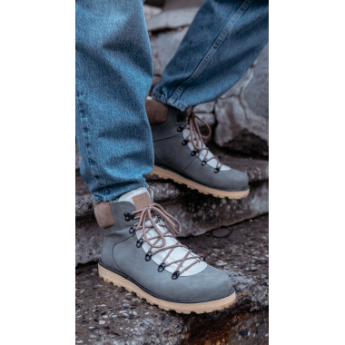 Зимние ботинки Hiker Grey Sand