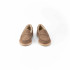 Пенни лоферы Beige Suede — бежевый велюр, кожаный рант, облегчённая подошва