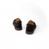 Пенни лоферы Dark Chocolate Suede — велюр тёмный шоколад, подошва ститчдаун