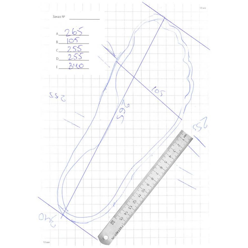 Инструкция: как самостоятельно снять измерения со своих стоп